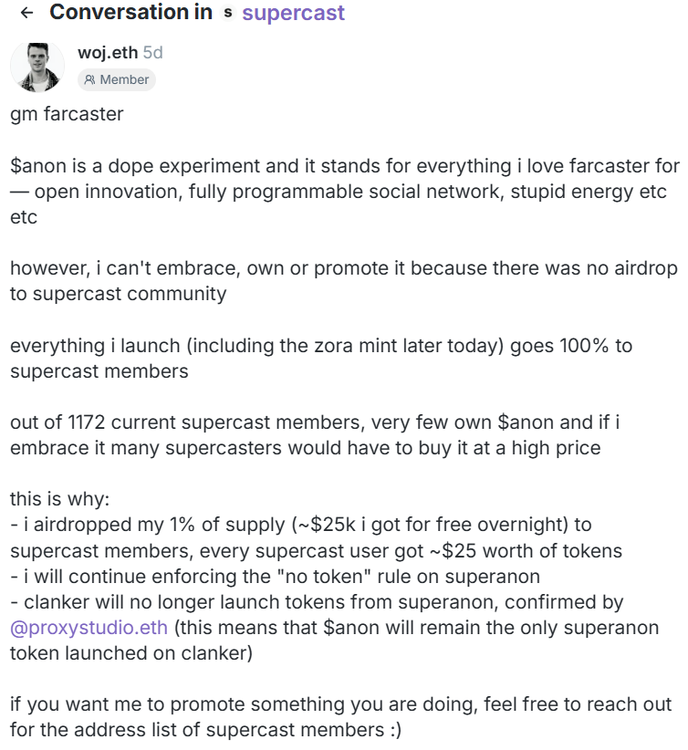 Vitalik、Jesse接连买入，Base生态的ANON什么来头？
