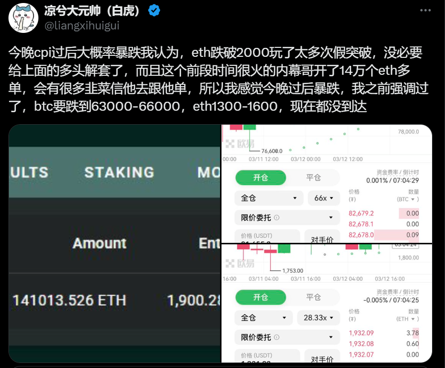 狂赚2500万后一天亏掉一半，凉兮的财富永远困在杠杆里